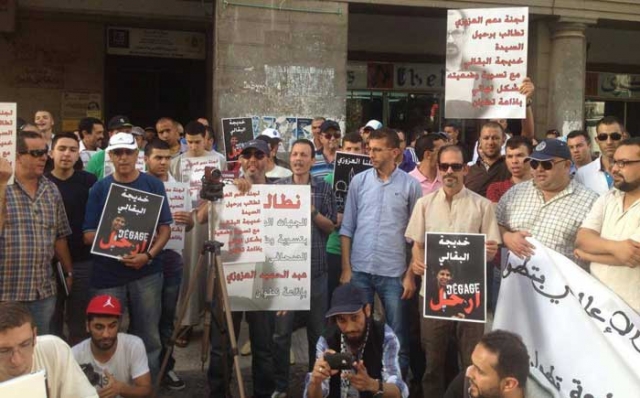 حملة التضامن مع الصحفي عبد الحميد العزوزي مازالت مستمرة