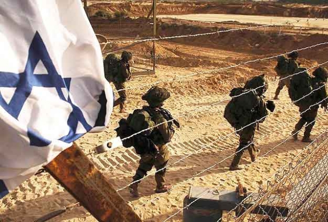 إسرائيل تستدعي 40 ألف من جنود الاحتياط لضرب غزة برا