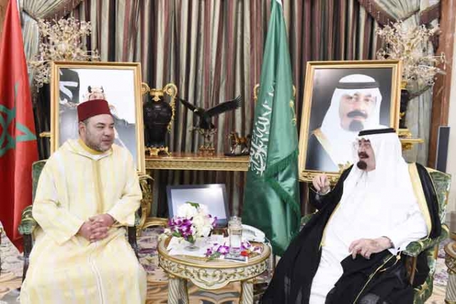 علاقات البلدين والأوضاع العربية في صلب محادثات الملك محمد السادس والعاهل السعودي