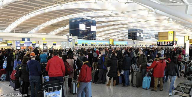 مطار لندن يحطم الرقم القياسي باستقباله 7 مليون مسافر في شهر