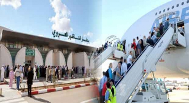 مطار الناظور- العروي يستقبل  53 ألف مسافر