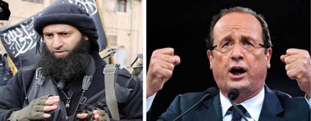 الرئيس الفرنسي هولاند يسعى لهزم سيدنا أبو بكر البغدادي