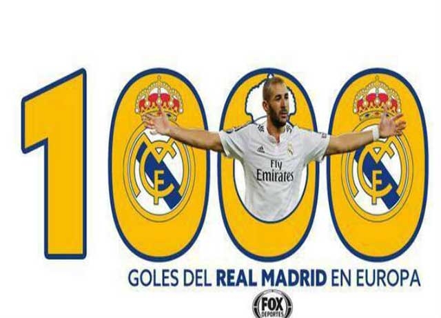 بنزيمة يسجل الهدف 1000 لريـال مدريد في بطولات أوروبا (مع فيديو)