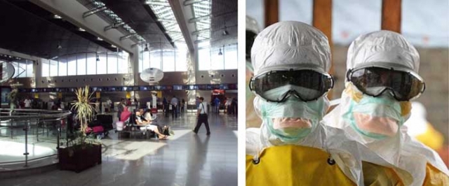 ممرضة بريطانية مصابة بإيبولا تعبر من مطار محمد الخامس بالبيضاء
