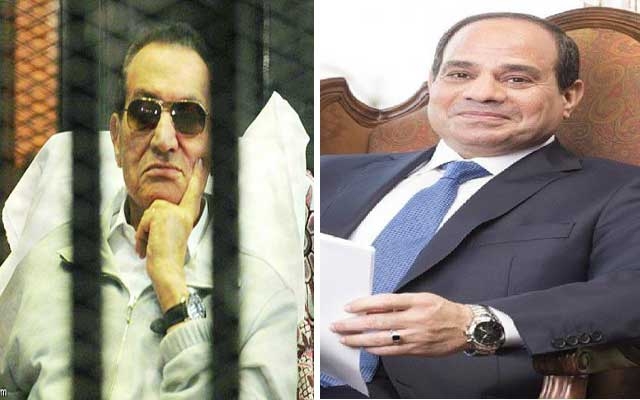 عبد الفتاح السيسي يؤكد أن لا عودة إلى الوراء بعد إسقاط التهم عن مبارك