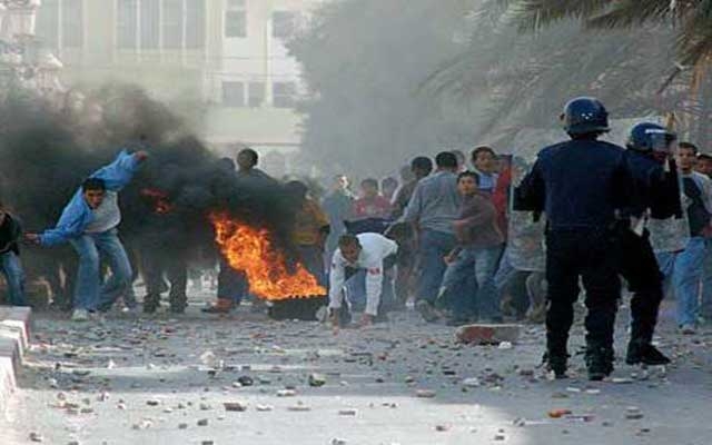 حقوقيون قلقون من استخدام  السلطة في الجزائر للعنف  ضد الإحتجاجات الشعبية بولاية و رقلة