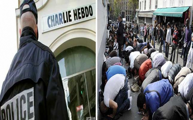 إحصاء أكثر من 50 عملية عنصرية ضد المسلمين  بفرنسا  بعد مذبحة صحيفة "شارلي إيبدو"