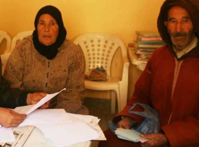 عائلة مضطهدة ومحاصرة بجماعة كدية بني دغوغ بإقليم سيدي بنور
