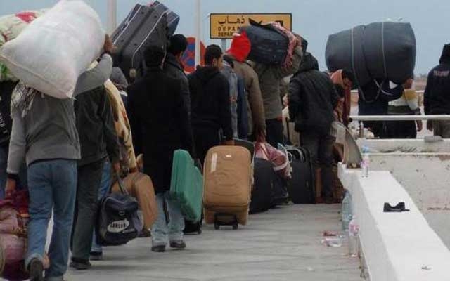مغادرة 5730 مواطن مغربي الأراضي الليبية إلى غاية 5 مارس الجاري