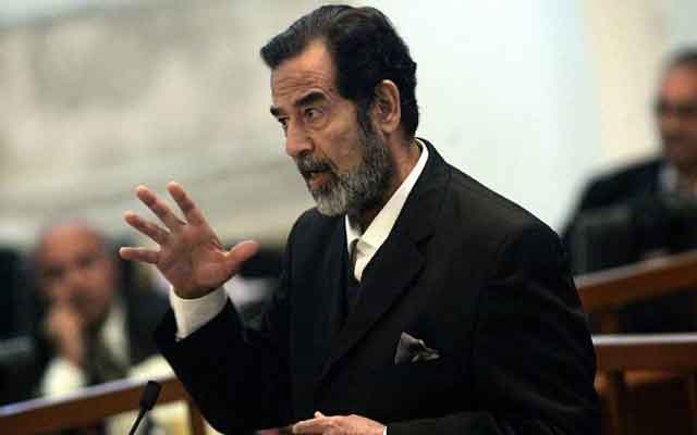 شبيه صدام حسين يصل للعالمية وحصد 5 ملايين مشاهدة!! ( مع فيديو)