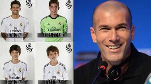 الأب زيدان وأبناؤه متورطون في العقوبة التي تلقاها ريال مدريد