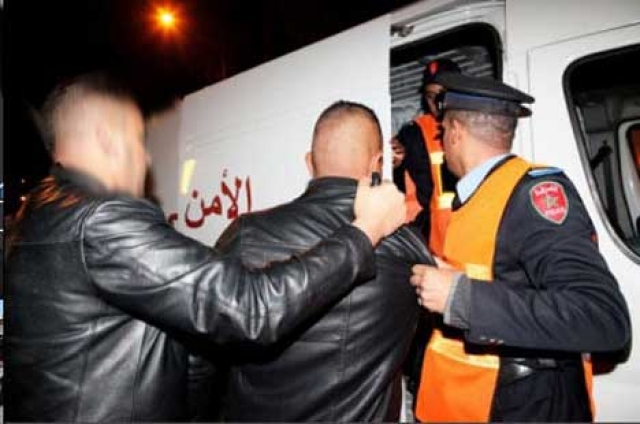 البوليس يعتقل  سارقا خطيرا في العاصمة الرباط