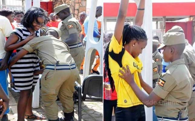 شرطة أوغندا تتلمس مناطق حساسة لدى النساء بحجة التفتيش