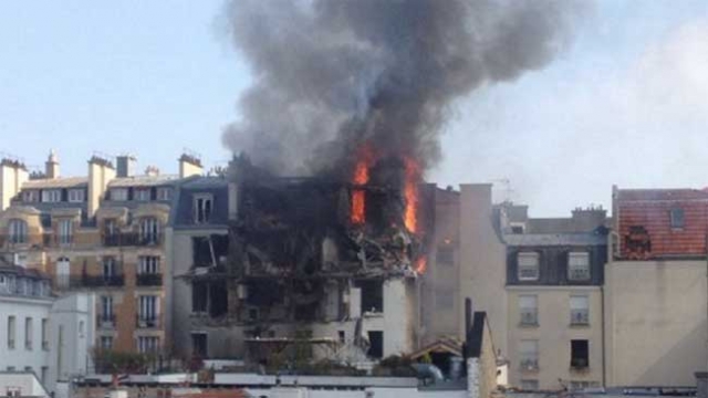 انفجار قوي وسط باريس وهذا سببه وحصيلته..