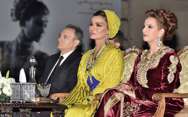 الأميرة للاسلمى والشيخة موزة تفتتحان مهرجان الموسيقى الروحية بفاس