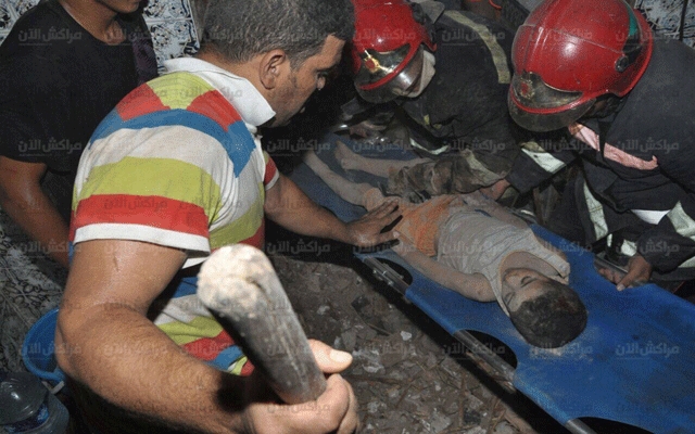متابعة.. انتشال طفل من تحت أنقاض انهيار سقف منزل مراكش