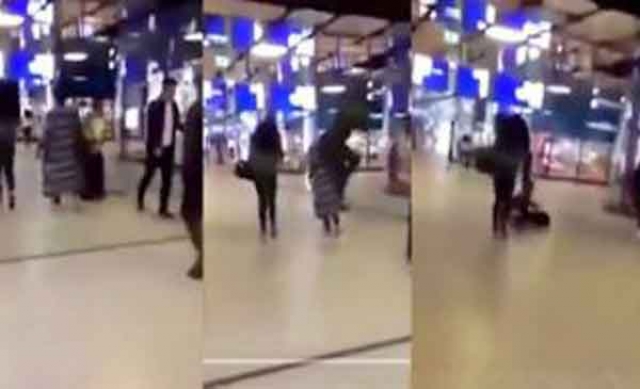 اعتداء عنصري شنيع على مغربية محجبة بهولندا( مع فيديو)