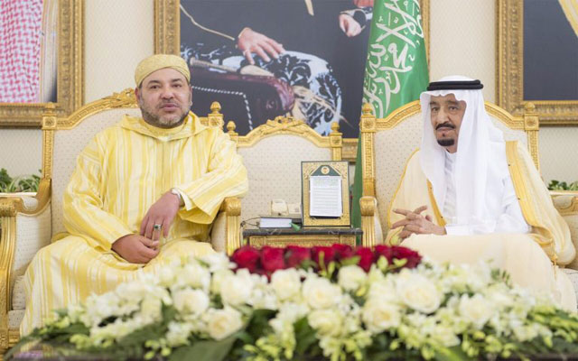 الملك يعزي  خادم الحرمين الشريفين إثر وفاة الأميرة مضاوي بنت عبد العزيز آل سعود