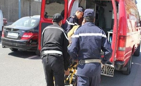 إصابة 18 شخصا بجروح في حادثة سير بالخميسات