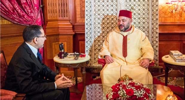 الملك يهنئ سعد الدين العثماني إثر انتخابه أمينا عاما لحزب العدالة والتنمية