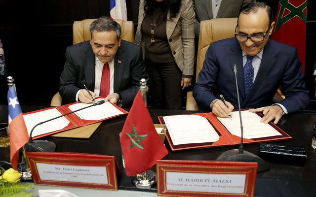 رئيس مجلس النواب لحبيب المالكي يؤكد جودة وعمق العلاقات المغربية-الشيلية