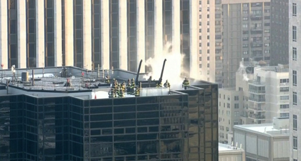 هذا ما أسفر عنه حريق في برج ترامب الشهير بنيويورك