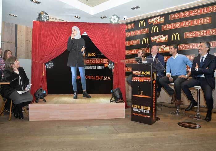 "ماستر كلاس" توحد ماكدونالدز المغرب و"مراكش للضحك" لإبراز مواهب الكوميديا
