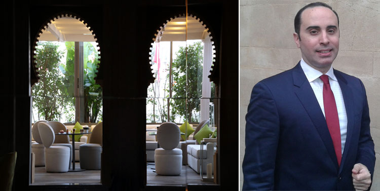 عثمان لحلو: افتتاح  مطعم "دو تراندي" يدخل ضمن مجهوداتنا للحفاظ على التراث الأندلسي لفندق "تور حسان" (مع فيديو)