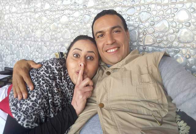 حقيقة زواج الممثلين منال الصديقي ومحمد عزام بهلول