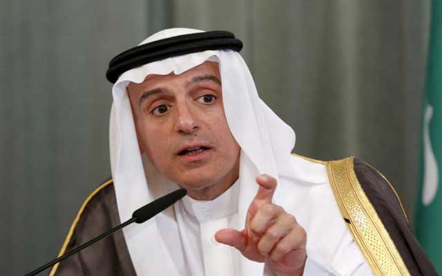 وزير الخارجية السعودي: إيران تعمل على زعزعة أمن الدول العربية والإسلامية