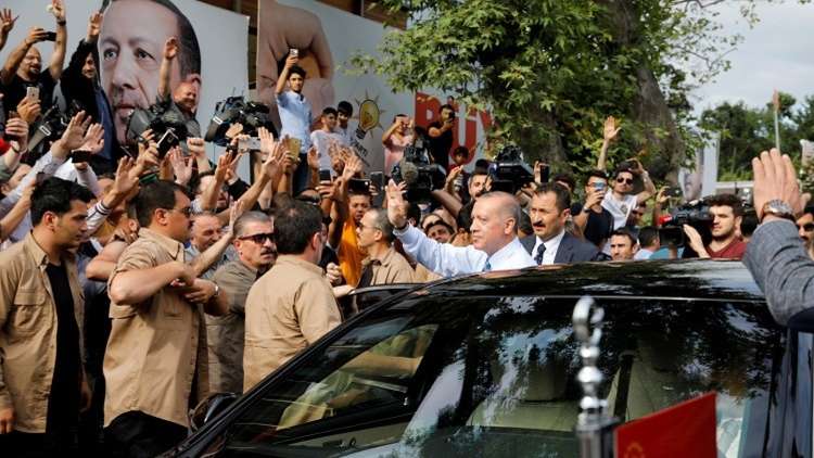 الإعلان رسميا عن فوز رجب أردوغان في الاستحقاقات التركية...