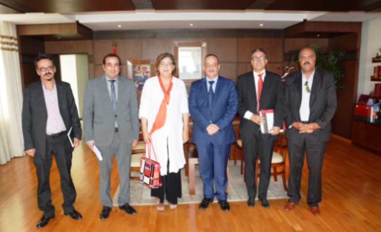 الإئتلاف المغربي للملكية الفكرية  يجتمع مع وزير الثقافة حول سبل ترقية  وتكريس  قيم العمل  التشاركي.
