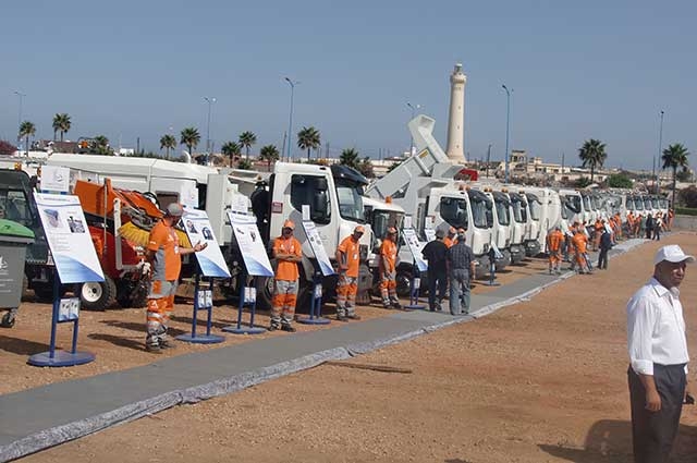 إعلان مجلس الدار البيضاء عن  إتمام دفتر التحملات الخاص بالنظافة
