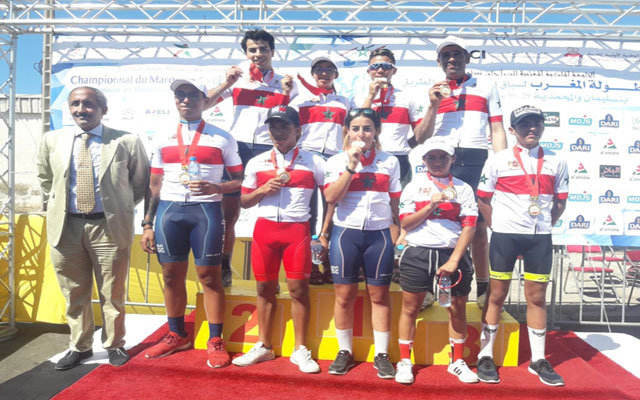 اختتام بطولة المغرب لسباق الدراجات على الطريق