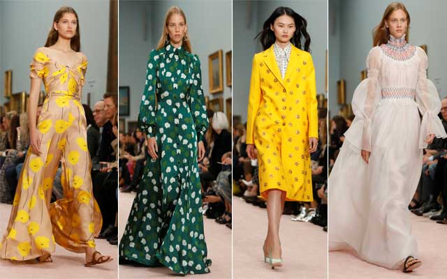 كارولينا هيريرا تعرض أزياء ربيع وصيف 2019 في أسبوع نيويورك للموضة