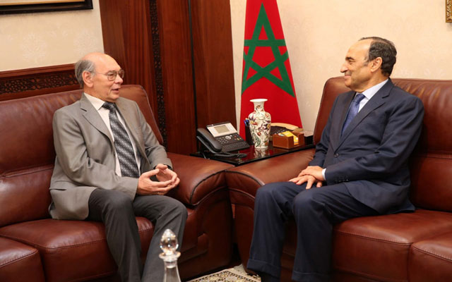 رئيس مجلس النواب يستقبل سفير روسيا الجديد بالمغرب
