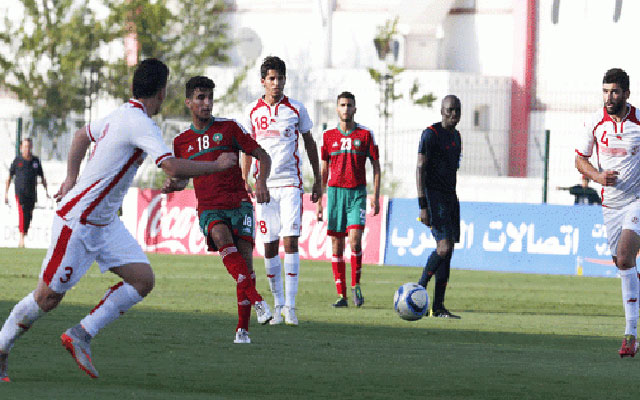 هدف لمثله في مباراة المنتخبين المغربي والجزائري للأولمبيين