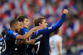 فرنسا تقلب تخلفها إلى فوز على ألمانيا بدوري الأمم الأوروبية