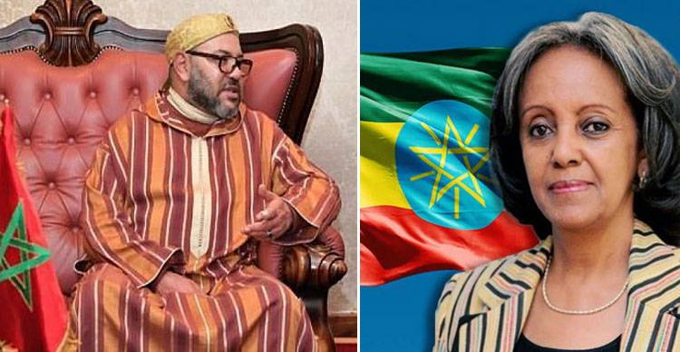 الملك يهنئ سهلى ورق بمناسبة انتخابها رئيسة لإثيوبيا