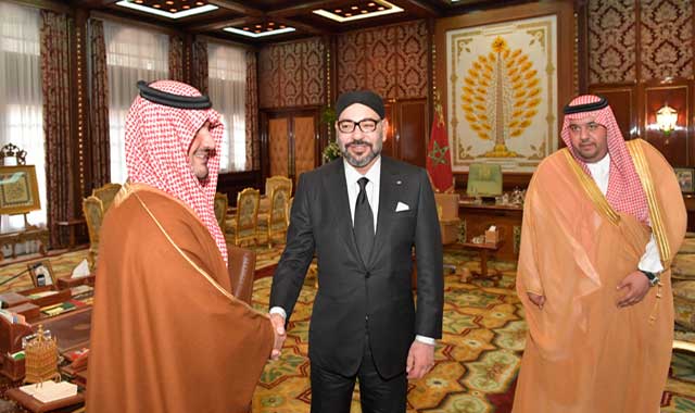 الملك محمد السادس يستقبل وزير الداخلية السعودي