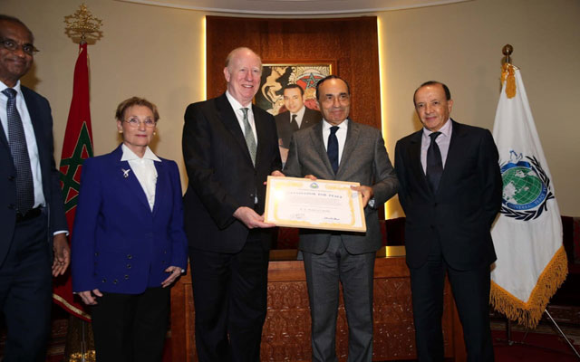 المالكي يترأس مراسيم إطلاق الفرع البرلماني المغربي لدى الجمعية الدولية للبرلمانيين من أجل السلام