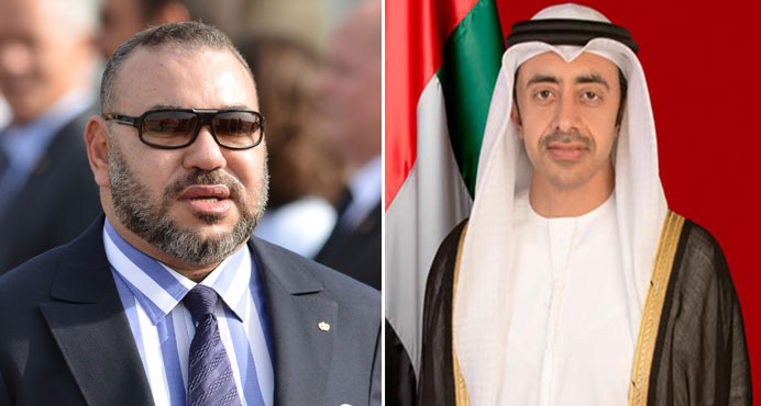 الإمارات تؤيد ما ورد في خطاب الملك محمد السادس حول وحدة التراب المغربي