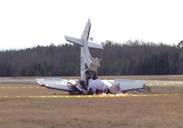 سقوط طائرة خفيفة في ضيعة بمراكش وإصابة اثنين من ركابها