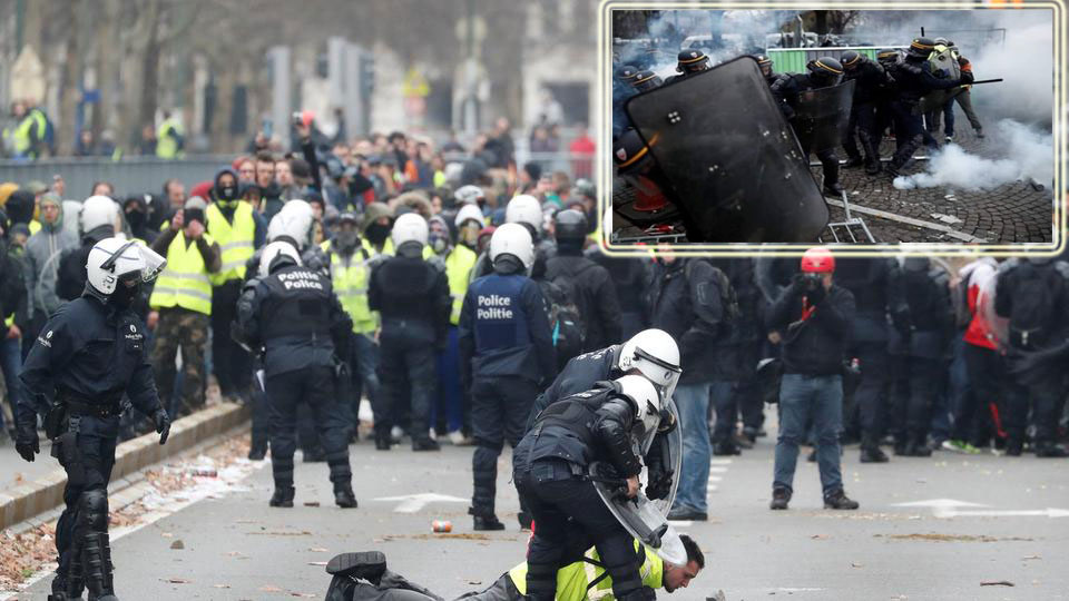 وزير الداخلية الفرنسي: هذه حصيلة المواجهات في احتجاجات "السترات الصفراء" اليوم السبت