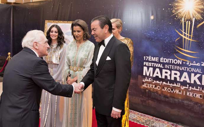 الأمير مولاي رشيد يترأس حفل عشاء أقامه الملك بمناسبة افتتاح الدورة الـ 17 للمهرجان الدولي للفيلم بمراكش