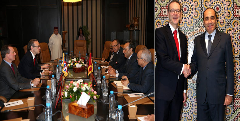 خلال استقباله من طرف المالكي..مسؤول بريطاني يؤكد أن العلاقات المغربية-البريطانية تتميز بالاستمرارية والتطور