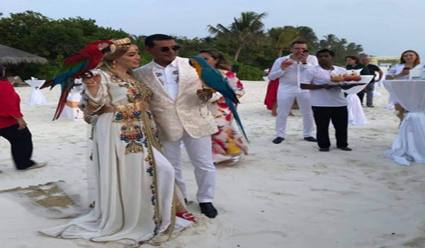 بالصور والفيديو.. أجواء الزفاف الفخم لإبنة دبلوماسي مغربي بجزر المالديف