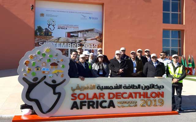 فريق "تيكمي"لطلبة مدرسة علوم المهندس في نهائيات البطولة الأفريقية للطاقة الشمسية