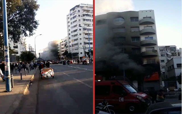 اندلاع حريق بمتجر "أسيما"بالدارالبيضاء(مع فيديو)