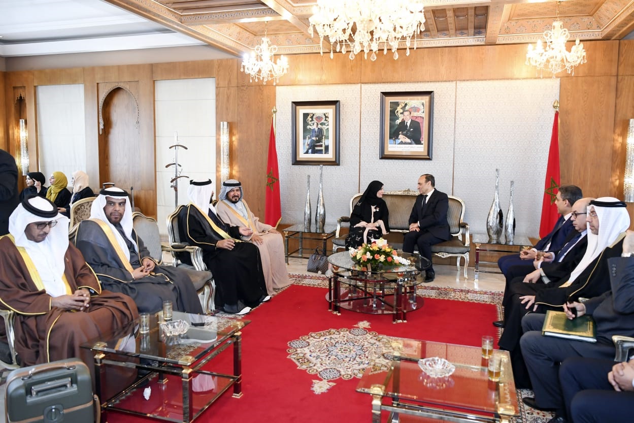 الحبيب المالكي يستقبل رئيسة المجلس الوطني الاتحادي الإماراتي بالرباط